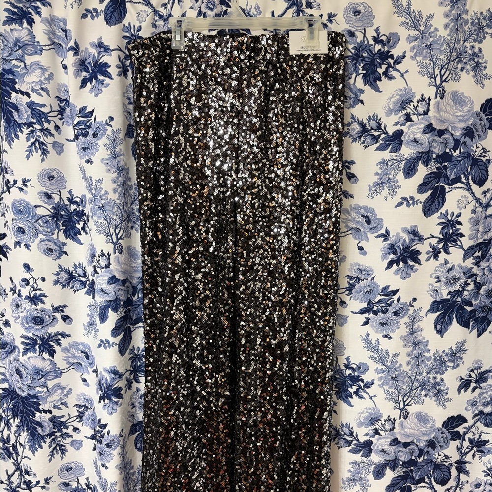Serra Sparkling Black Maxi Skirt
